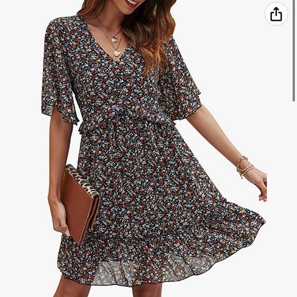 NWT Floral Mini Dress